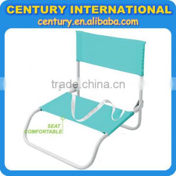 folding beach chair, portable beach chair, camping beach chair with steel tube and polyester