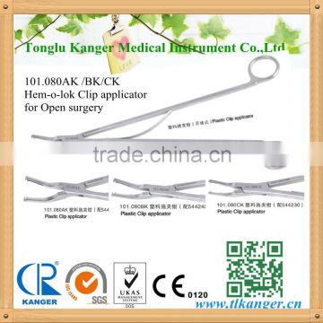 101.080BK Hem-o-lok Clip Applier for open surgery