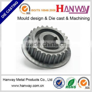 China OEM manufacturer aluminum die casting cnc machining motorcycle parts generator pulley