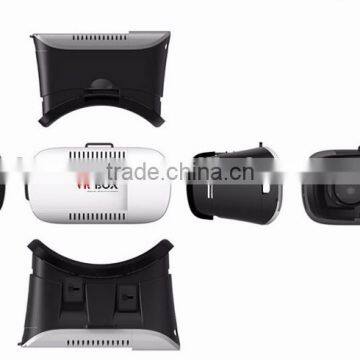 Most Popular VR BOX Virtual Reality 3D Glasses With Headstrap,custom Branded photo-3