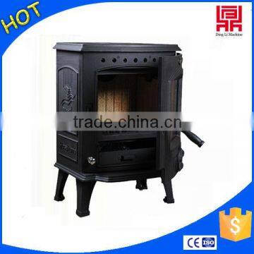 10 Years Professional Cast Iron Mantel Wood Burning Stove Insert photo-2