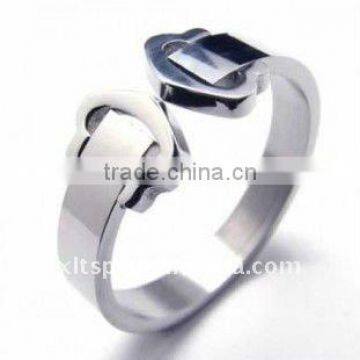 TR008 fashion Custom magnetic therapy stainless steel ring