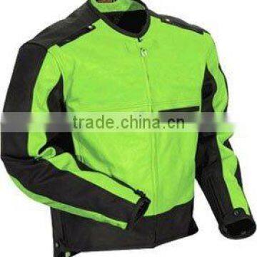 DL-1209 Best Selling Men's Soft Thin Leather Motorbike Jackets