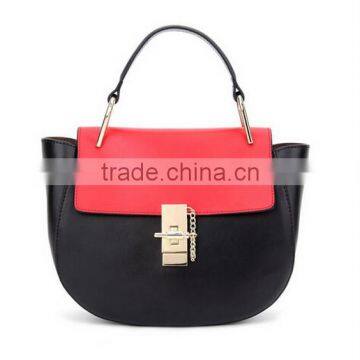 Guangzhou factory lady PU messenger bag