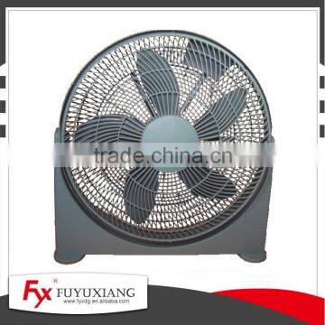 High quality high speed cheap price electric plastic turbo fan /box fan with 3 speed