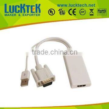 VGA AND USB TO HDMI ADAPTER