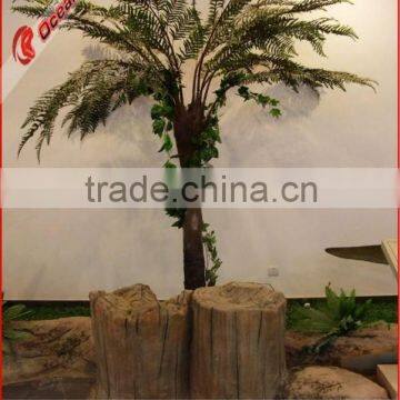 Decorative artificial fiberglass tree for sale