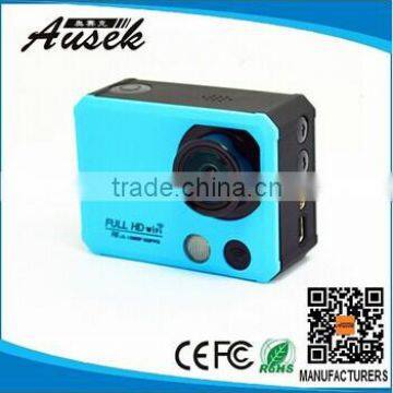 China manufacturer 4k action camera 1080p manual camera with watch remote