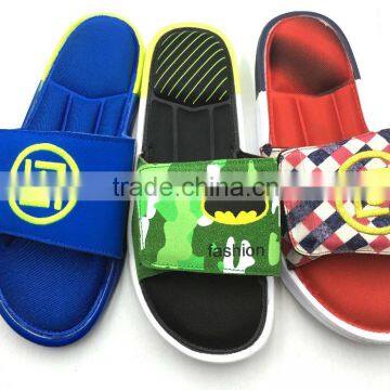 fashion men dress shoes memory foam sandals custom slides