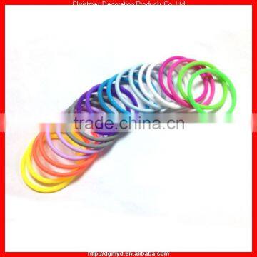 Free samples silicone hair bands, rubber hair band, rubber band (KMS-1559)