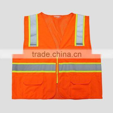 2016 Hot Selling hi Visibility EN20417 & ANSI/ISEA 107-2010 Mesh Safety Vest photo-5