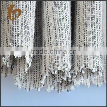 New Products Viscose Linen Black White Stripe Fabric Black and White Striped Dress Fabric photo-4