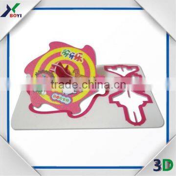 3D PP Plastic Puzzle Spinning Top 3D Toy photo-2