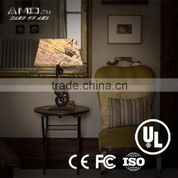 Europe Style Table Lamp Iron Fabric Source Light Residential Lighting