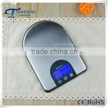 Big LCD with Blue Backlight Kitchen Scale Electronic