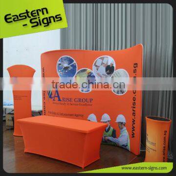 Easily Install Promotional Outdoor Aluminium Exhibition Booth Pvc Panel