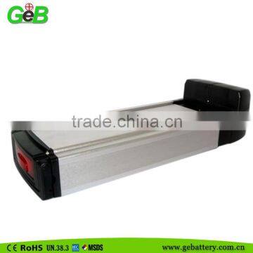48V Li Ion Battery 1000W Rear Rack Electric Bike Rechargeable Battery Pack photo-4