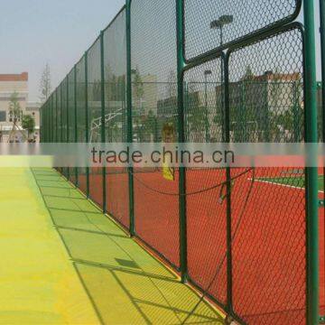 pvc coated galvanized chain link fence garden fence