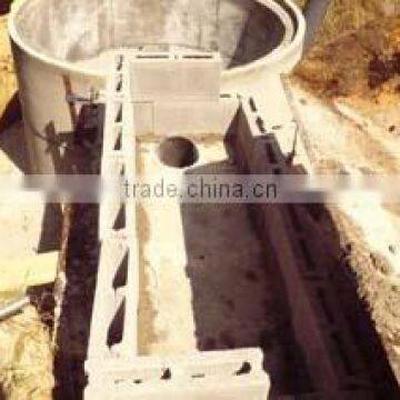 China PUXIN 6m3 Hydraulic Pressure High Reliable Family Size Biogas Digester Design for Family with 1-100 Pigs