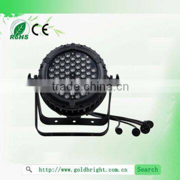 54pcs 3W Dj Led Par Can waterproof led disco par IP65 outdoor wedding party light