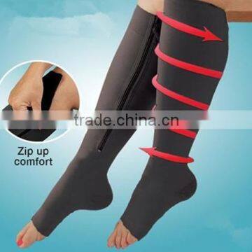 zip Up Compression Circulation Socks