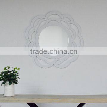 New design white large wall mirror decorative wall mirror