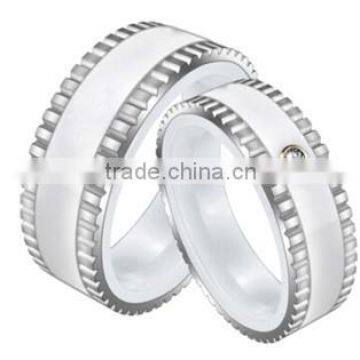 2014 alibaba website top grade custom-made new mens ceramic rings jewelry