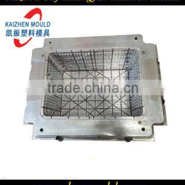 High finish plastic injection crate mould,plastic turnover box mould