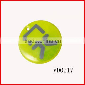 Custom TPU Printed Down Coat Hang Tag With Ball Chain photo-3