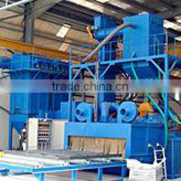 Q698 Section Steel Shot Blasting Machine