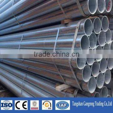 hot dip galvanized pipe sizes