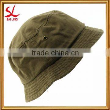 Unisex Plain Bucket Hats for Sale, Cotton Foldable Crushable Hat Cap Wholesale photo-3
