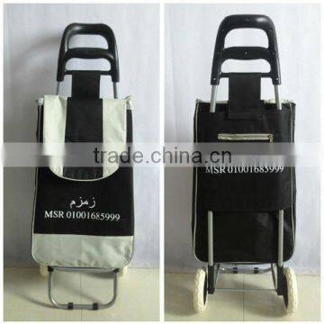 High quality promotional shopping bags with trolley and wheels.