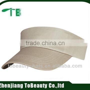 customized cotton sun visor hat wholesale