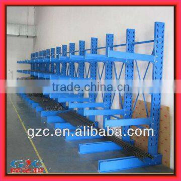 ISO9001 Single Side Light Duty Cantilever Rack System Warehouse Storage Racking