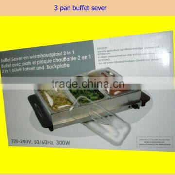Party Kitchen electric buffet server / food warmer / food warmer plate