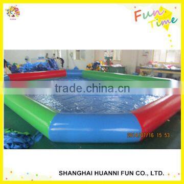 Customized inflatable pool , inflatable swimming pool for water park