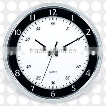 Plastic Quartz Analog Wall Clock with Custom Made Clock Dial