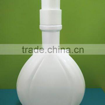 Personal care screen printing shampoo use PET plastic shampoo bottle with lotion pump