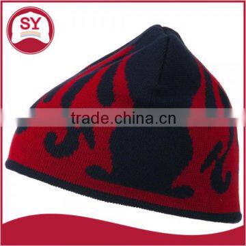 Rising Flames designer beanie hat for men and women