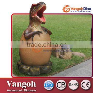 VGD-572 Simulation dinosaur fiberglass dinosaur egg statues