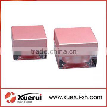 Wholesale plastic empty cosmetic acrylic cream jar