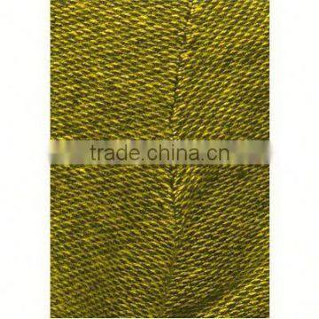 VAN-A15-M032 England Style Stripe Patches Design Men Round Neck Cashmere Sweaters photo-3