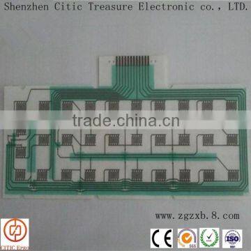 Flexible printed circuit membrane switch, swift circuits