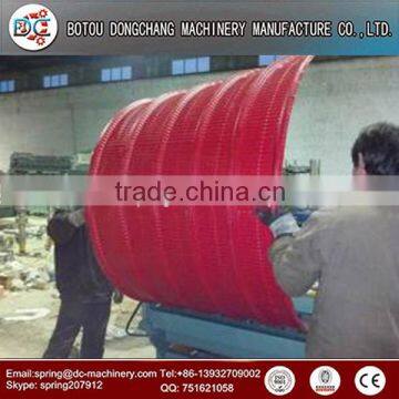 Roof Panel Sheet Crimping and Curving Roll Forming Machine photo-2