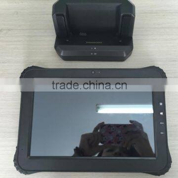 ST935 10.1 Inch Tough Military Tablet Fingerprint Reader Tablet Rugged , NFC OTG USB Port Android 4.4/Windows10 3G/4G Wifi