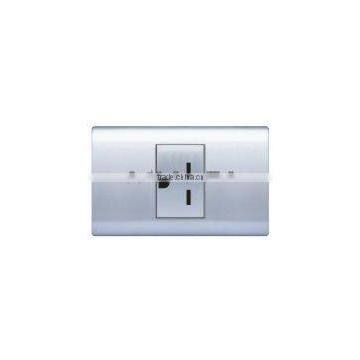 1 gang 15A electrical socket, american standard