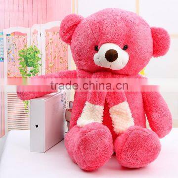 Child gift 1.2 m Bear scarves cheap stuffed animals