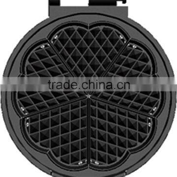 5-Cavity HEART Shaped Electric Waffle Maker photo-3