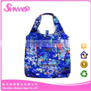 ASD2015A026-3 210D polyester folding shopping bag for women